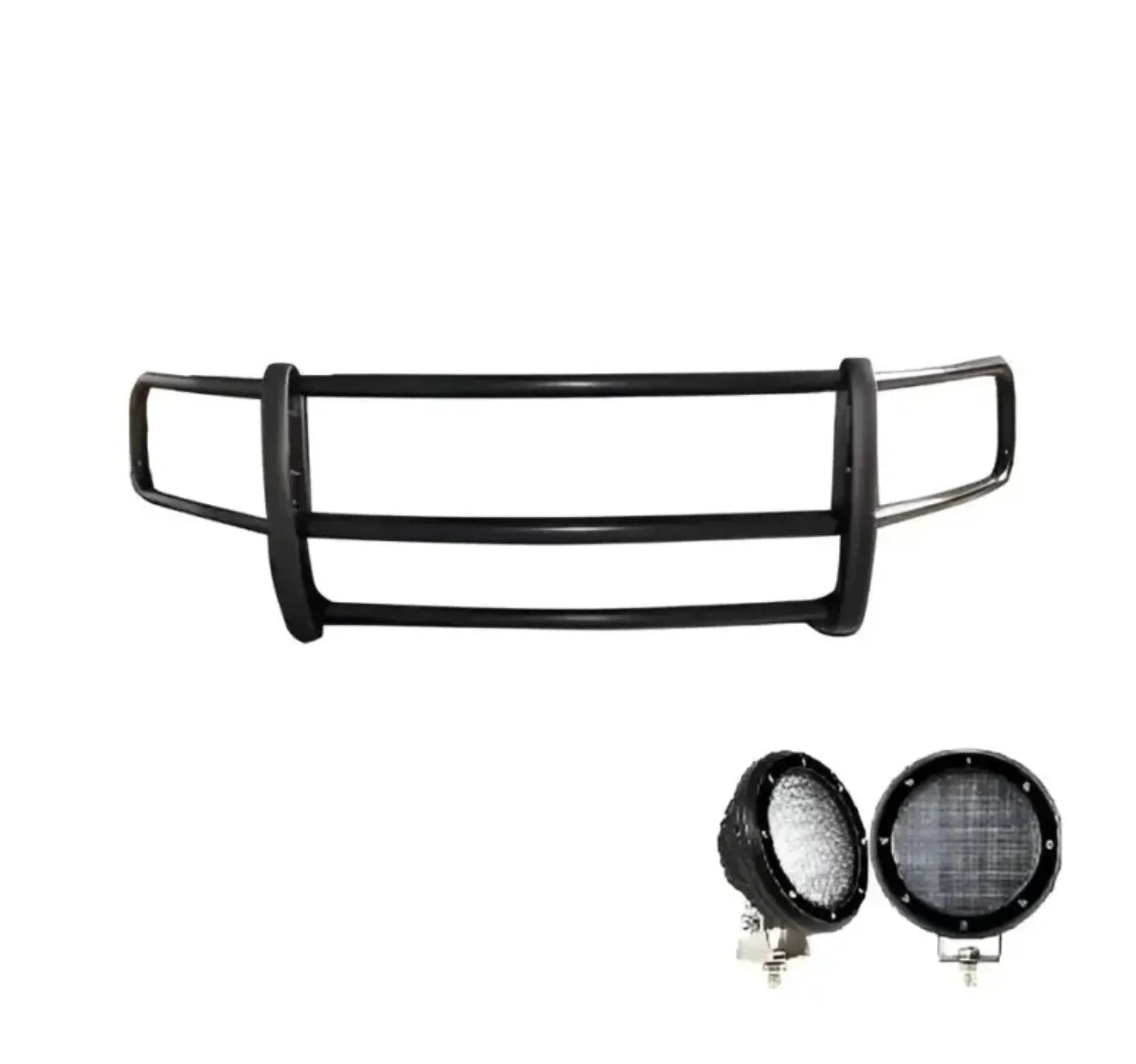 Black Horse 17FT20MA-PLFB Spartan Grille Guard Kit - BLK17FT20MAFB
