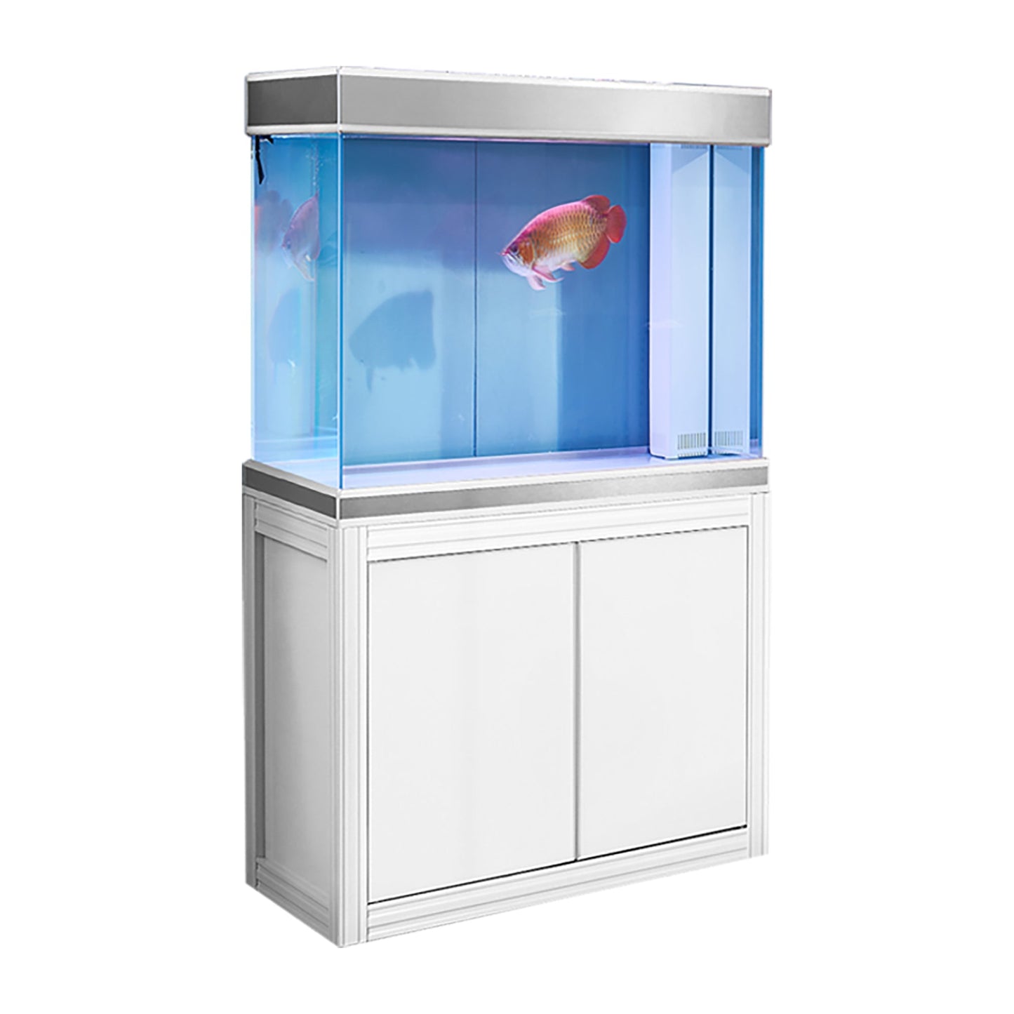 Aqua Dream 110 Gallon Tempered Glass Aquarium Silver Edition AD-1060-WS - AD-1060-WS