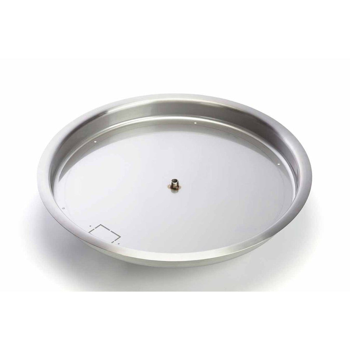 31" High Capacity Stainless Steel Burner Pan - 570-31HC