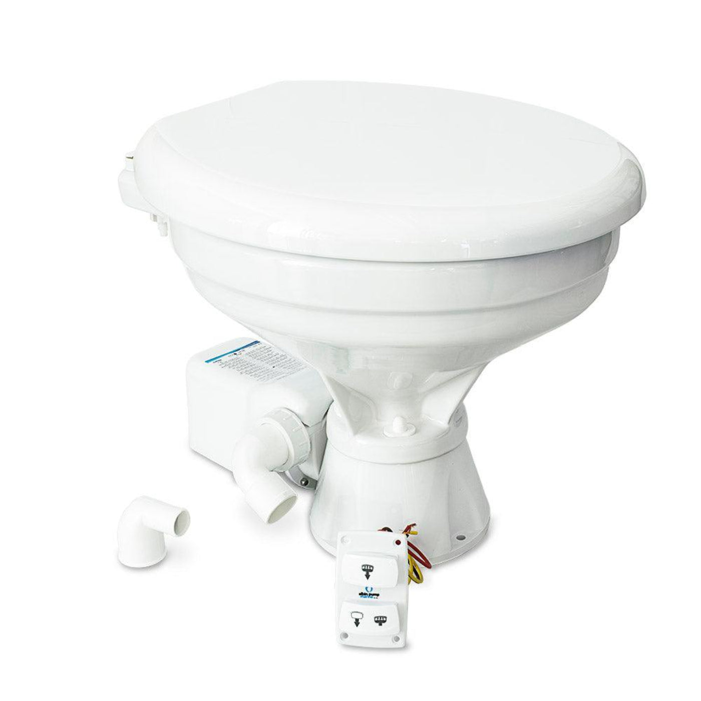 Albin Pump Marine Toilet Silent Electric Compact 12V - 07-03-012