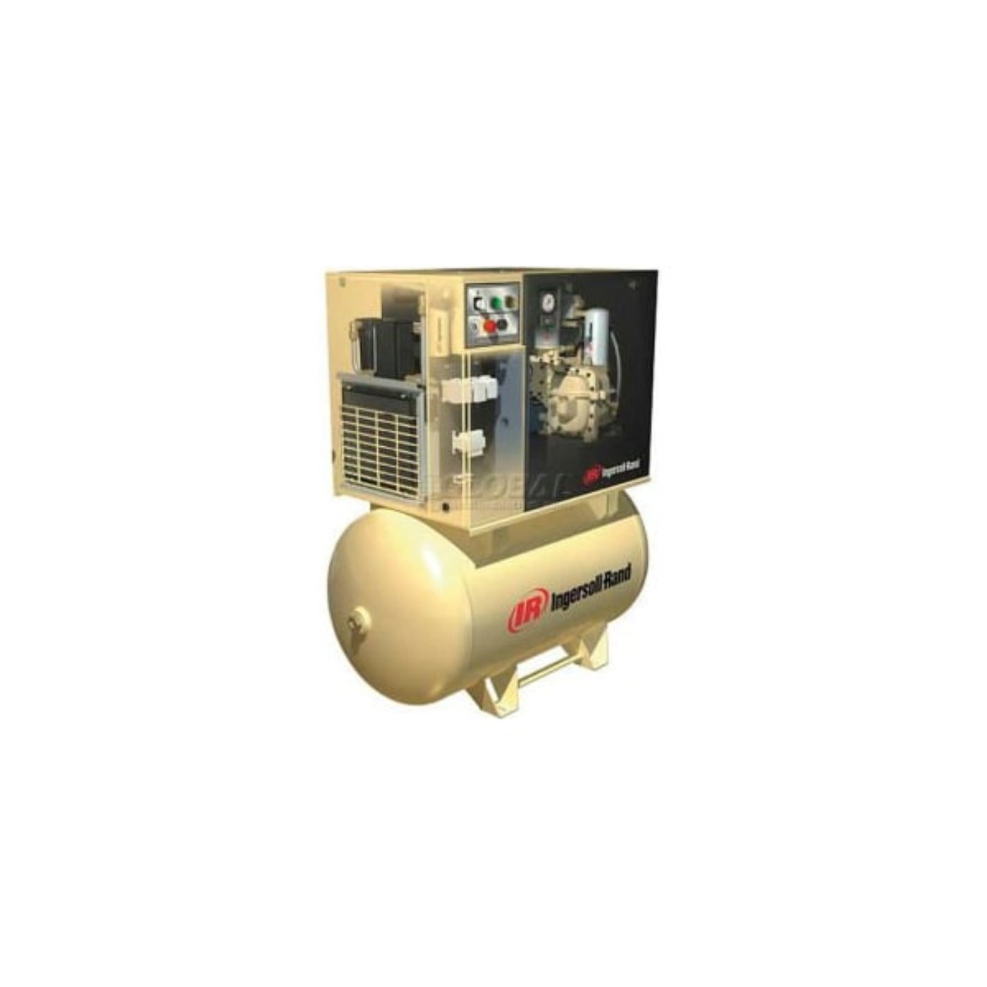 Ingersoll Rand UP6-10TAS-125, 10 HP, Rotary Screw Comp, 80 Gal, Horiz., 125 PSI, 38 CFM, 3PH 460V - 1761835112237_867