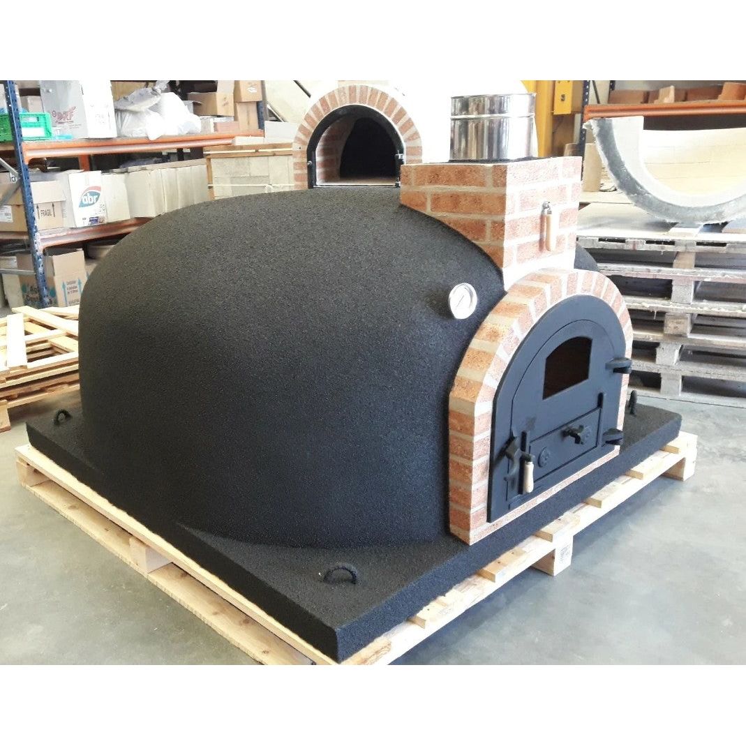 Dymús Traditional Wood Fired Brick Pizza Oven Actual Black