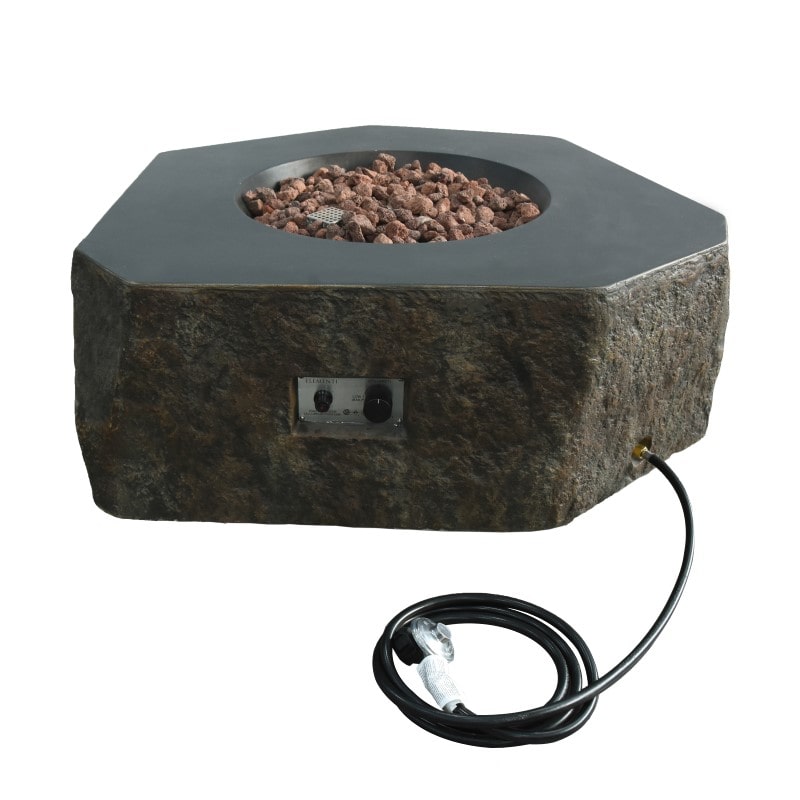 Elementi Columbia Fire Pit with Hose