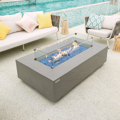 Elementi Plus Meteora Fire Table Outdoor with Flame