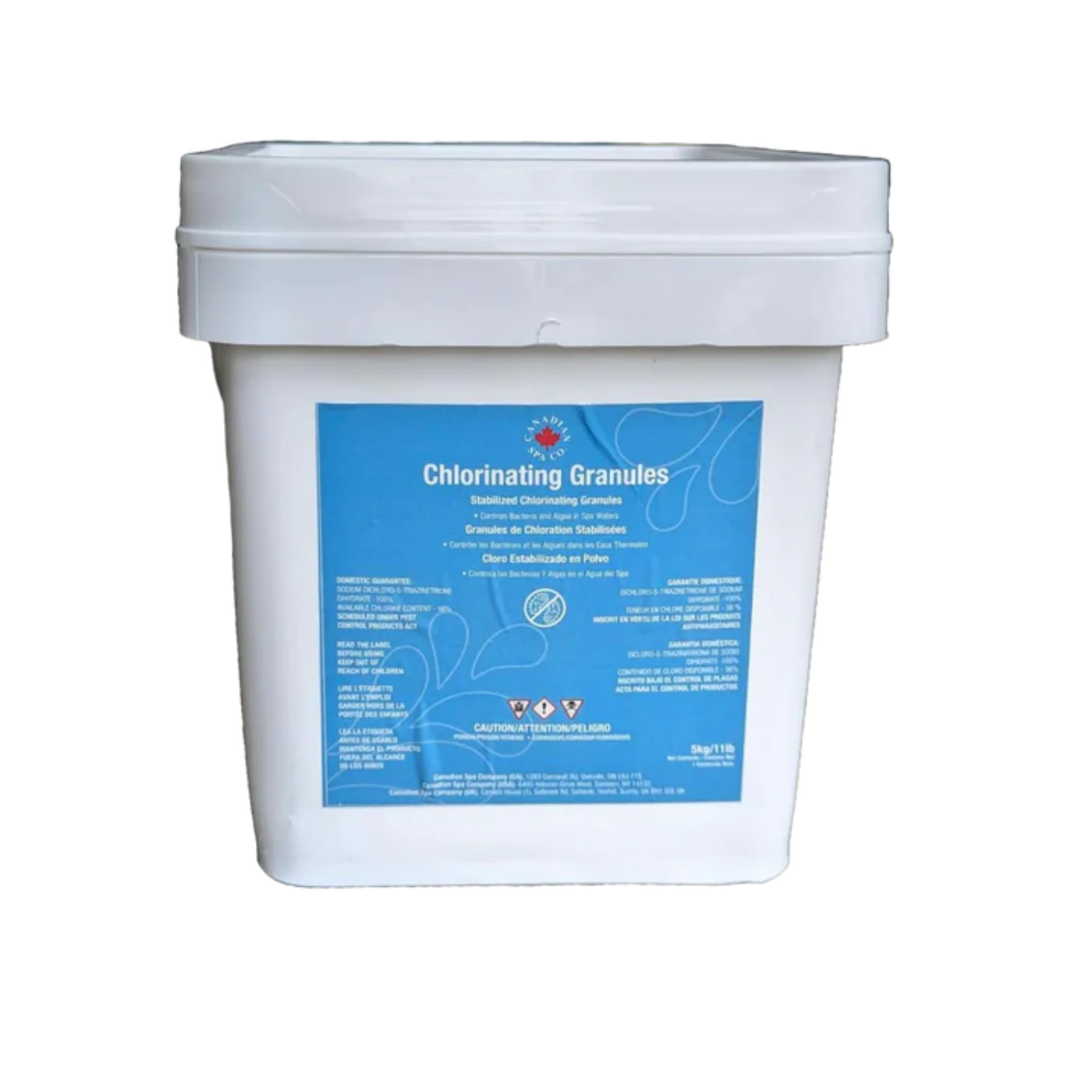 Canadian Spa Chlorine Granules - 5KG - KA-10209