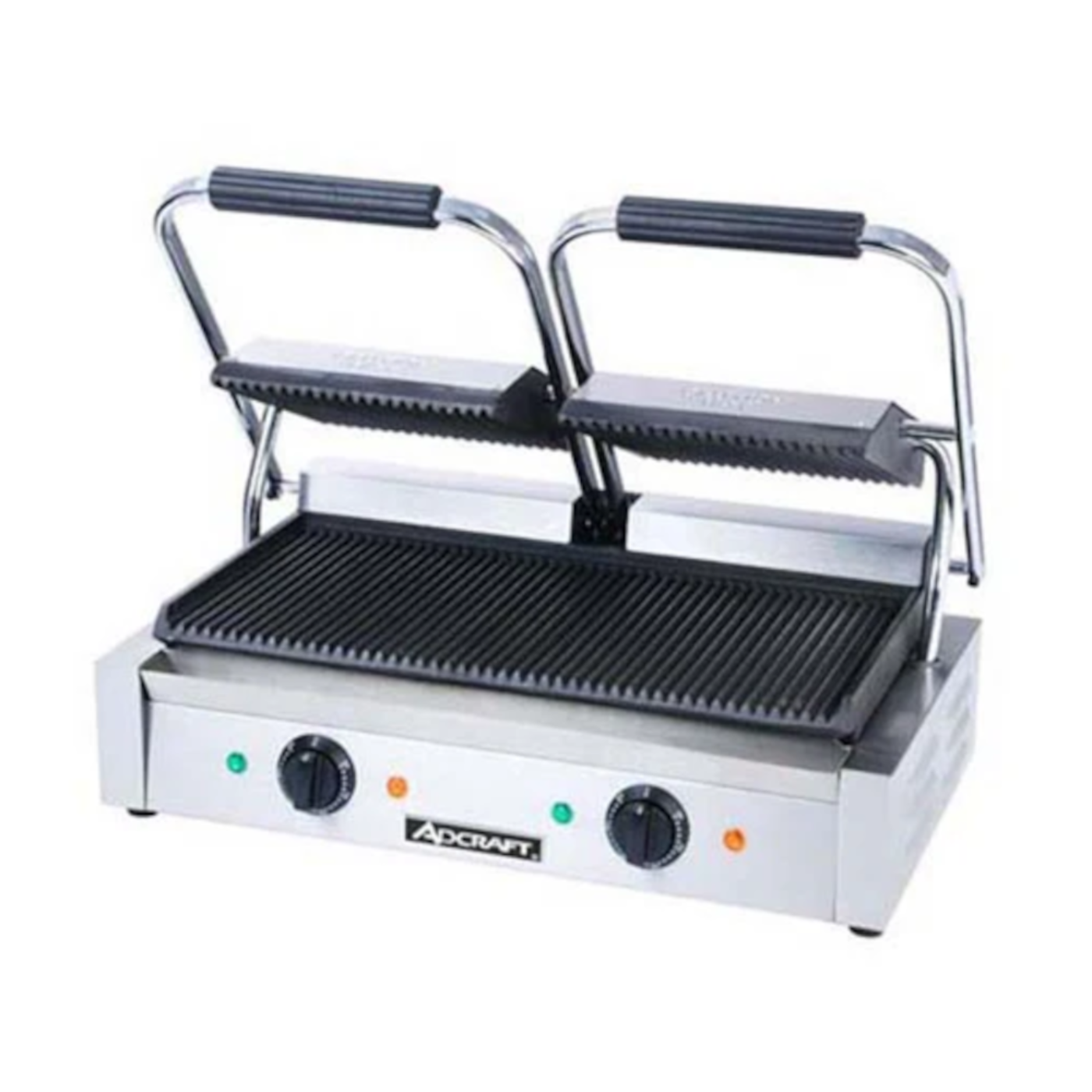 Adcraft Electric Countertop Double Sandwich / Panini Grill - SG-813