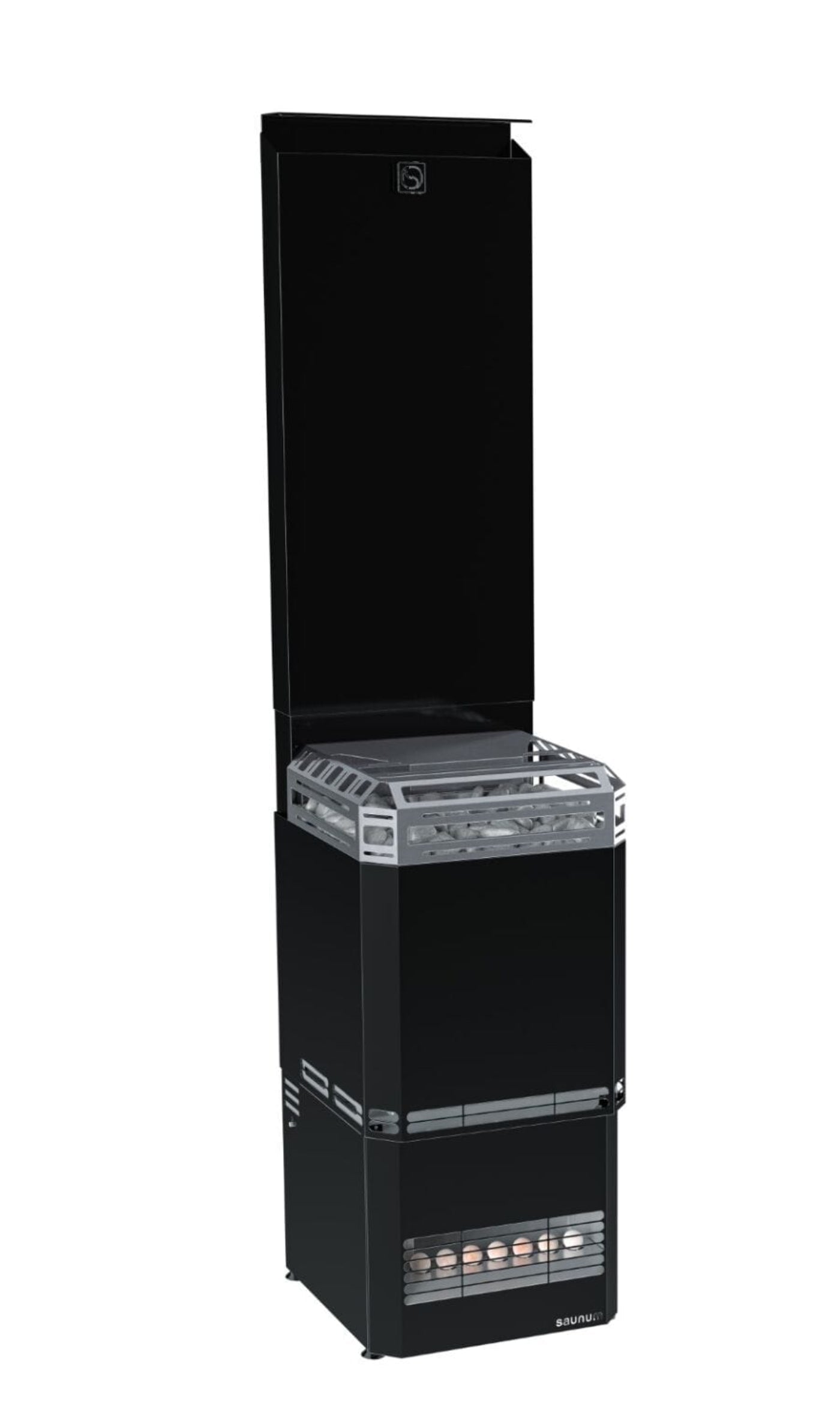 Saunum Air L 13 Sauna Heater, Air Series, 13kW Sauna Heater w/Climate Equalizer, Black - 4745090017915