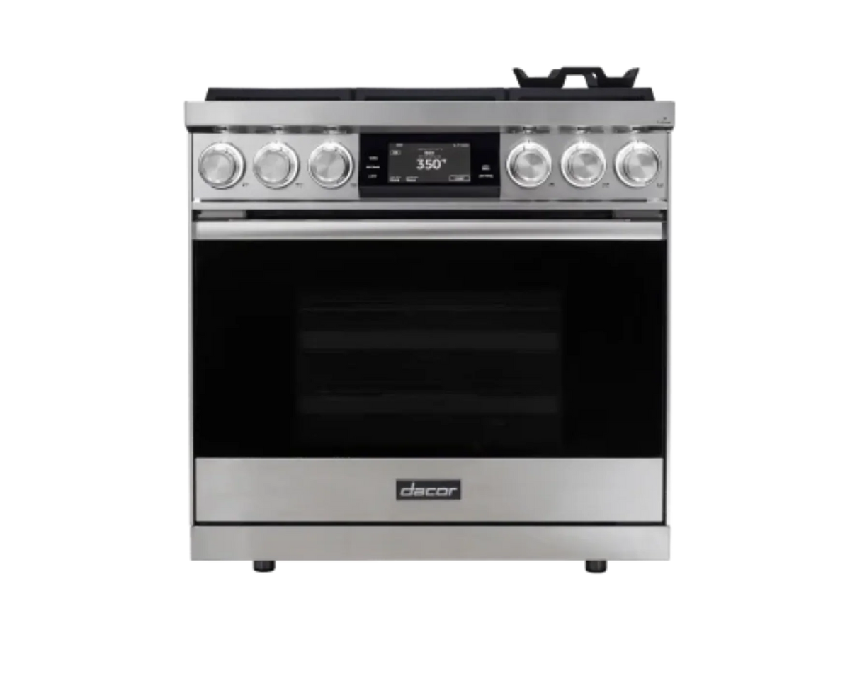 DACOR DOP36C86DLS 36" Range, in Stainless Steel, Natural Gas & Liquid Propane - DOP36C86DLS