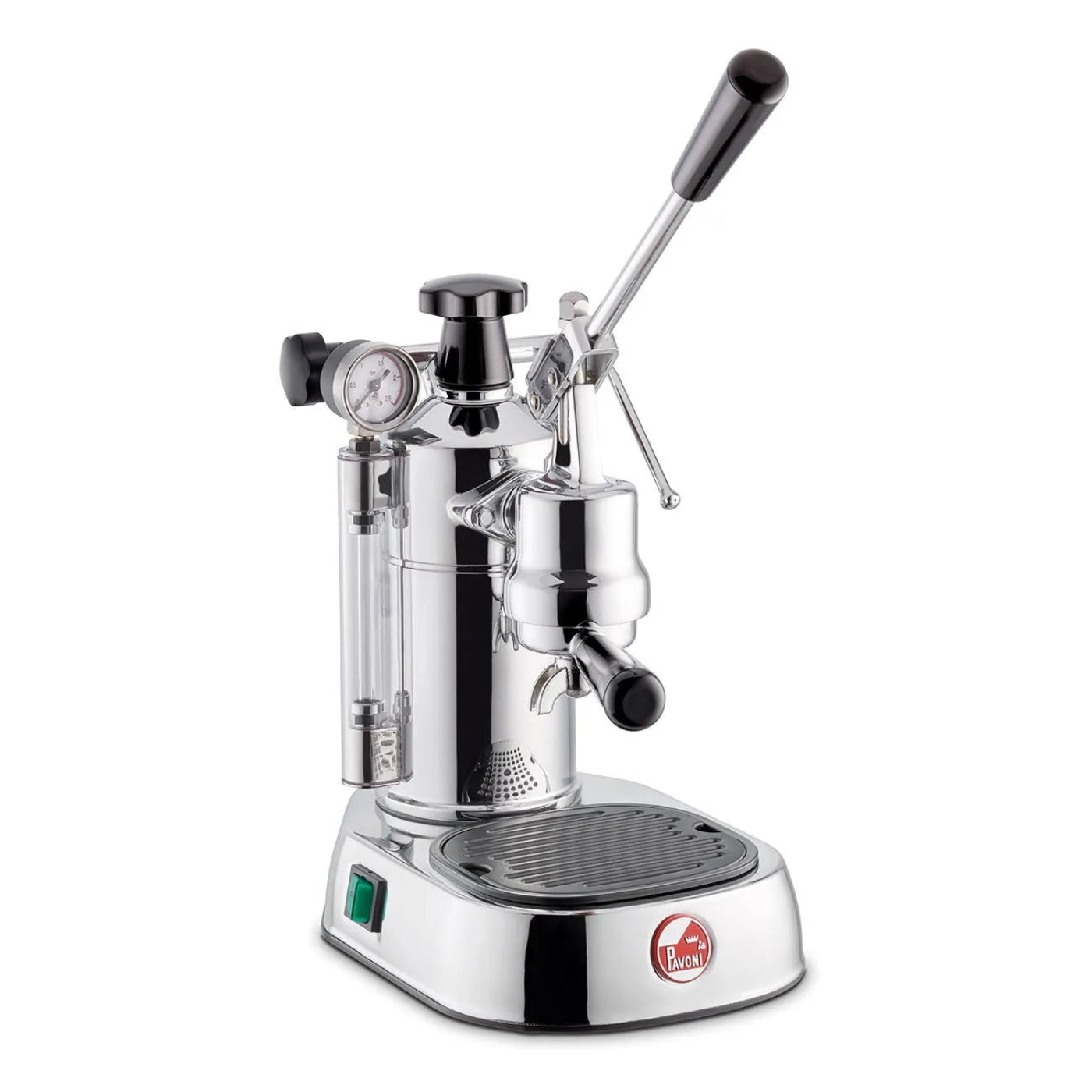 La Pavoni Professional Espresso and Cappuccino Machine in Chrome - PC-16