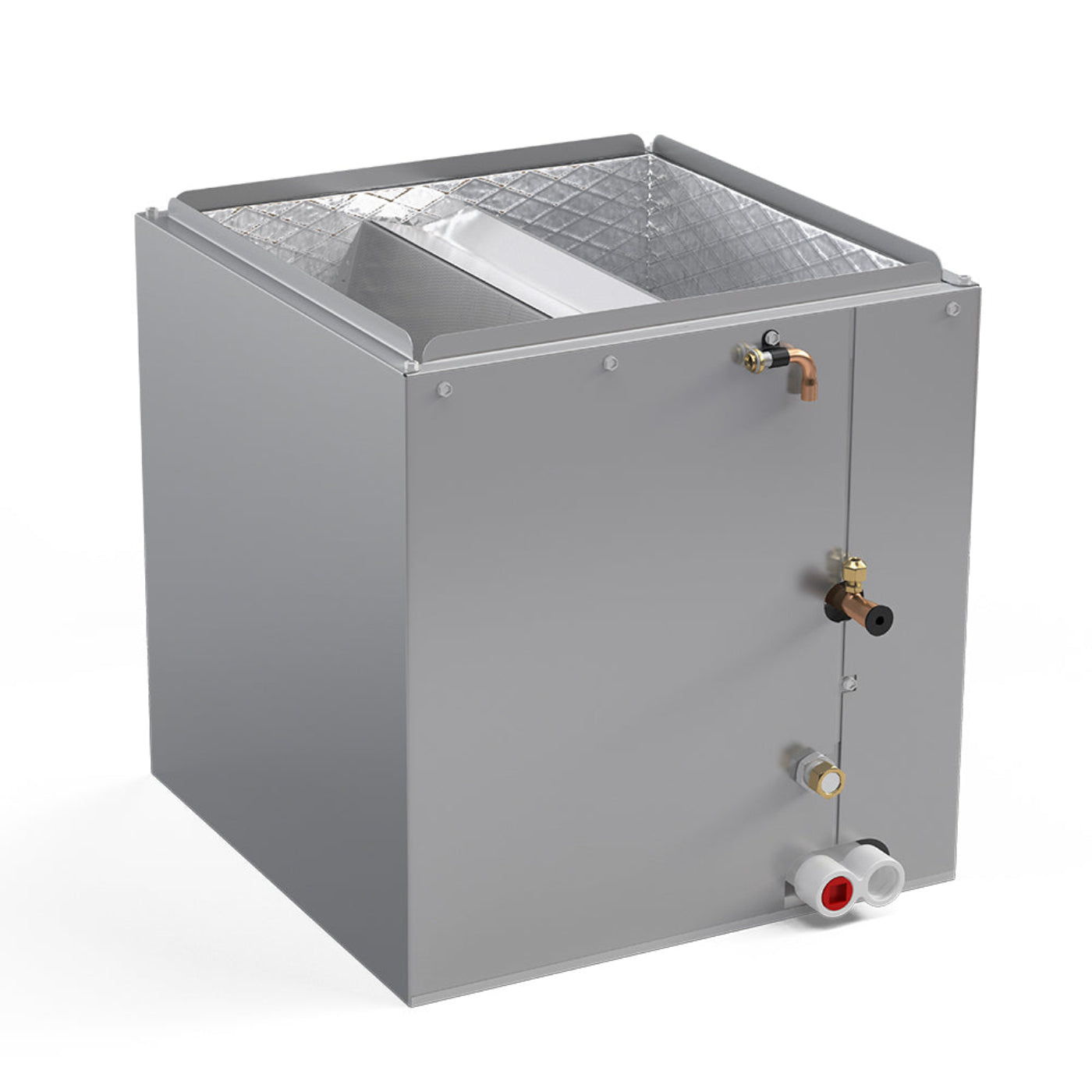 MRCOOL Signature 30K BTU, 2.5 Ton, 16 SEER, R410A Upflow Cased Evaporator Coil - 17.5-Inch Cabinet - MCVP30BNPA