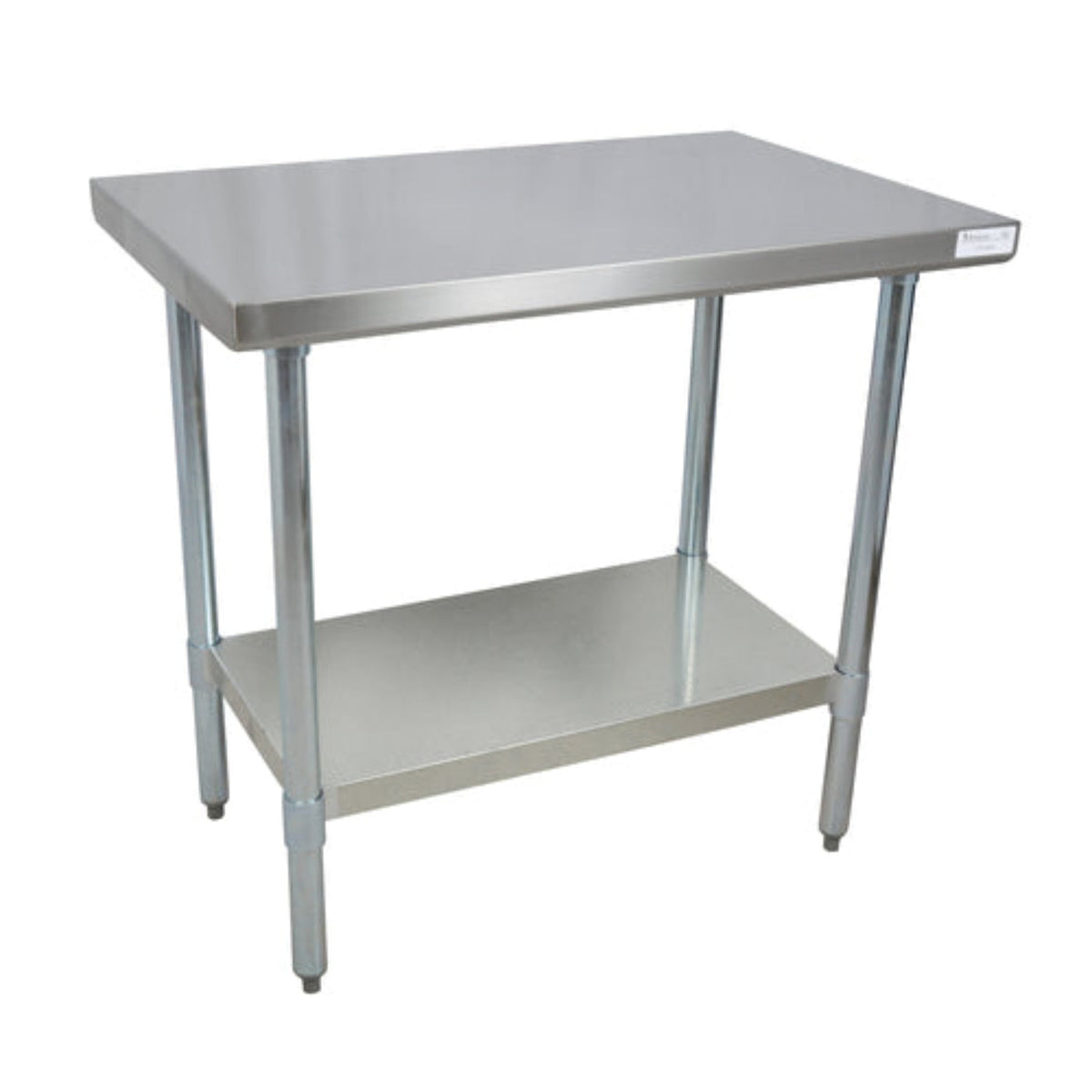 BK Resources Stainless Steel Prep Tables - QVT-4836