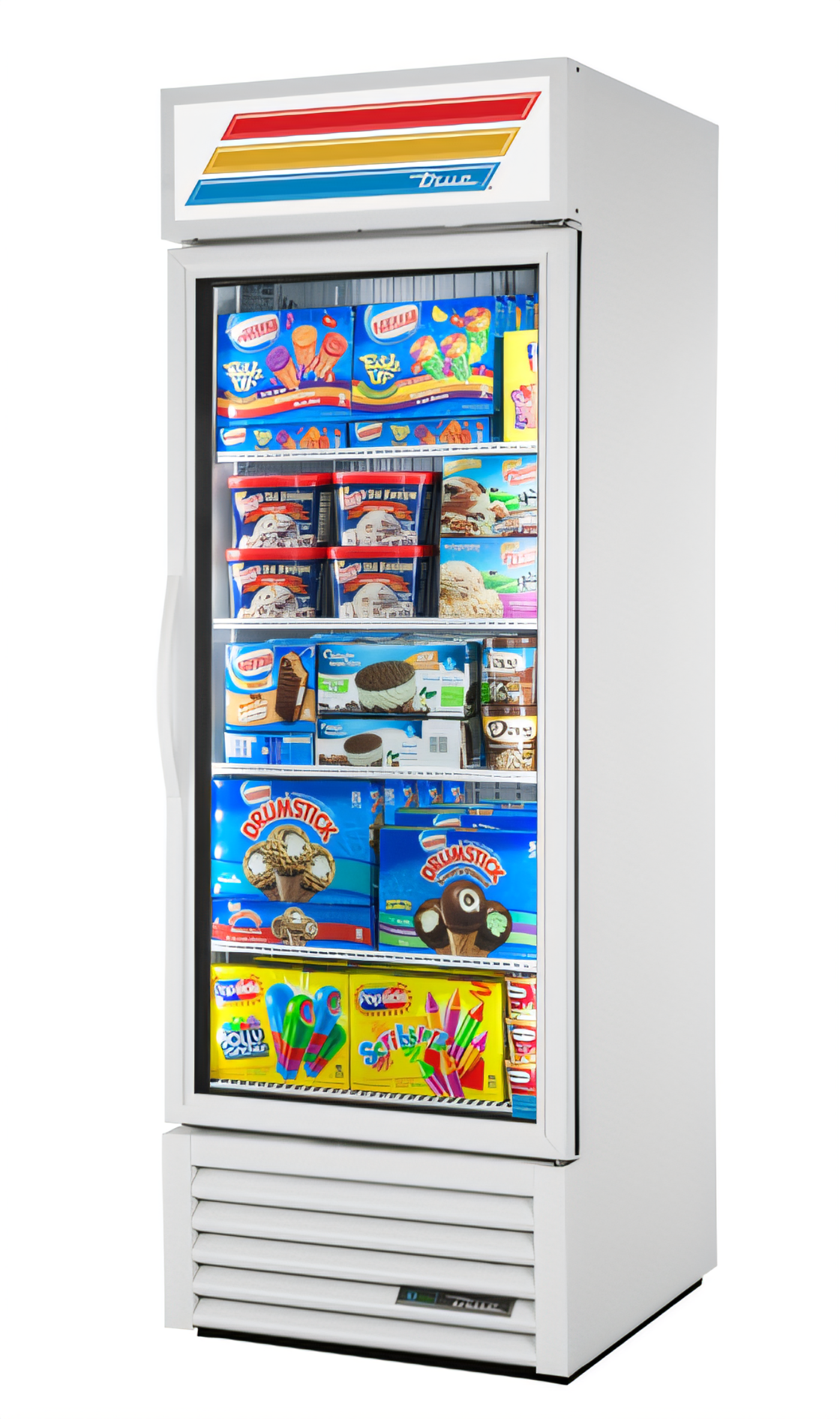 True Mfg. - General Foodservice GDM-23F-HC~TSL01 Glass Door Merchandisers - GDM-23F-HC~TSL01