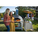 Bull Gas Fired Outdoor Pizza Oven with Cart in Party