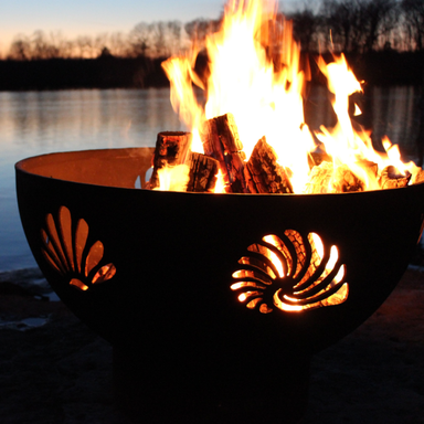 Beachcomber Fire Pit at the lake