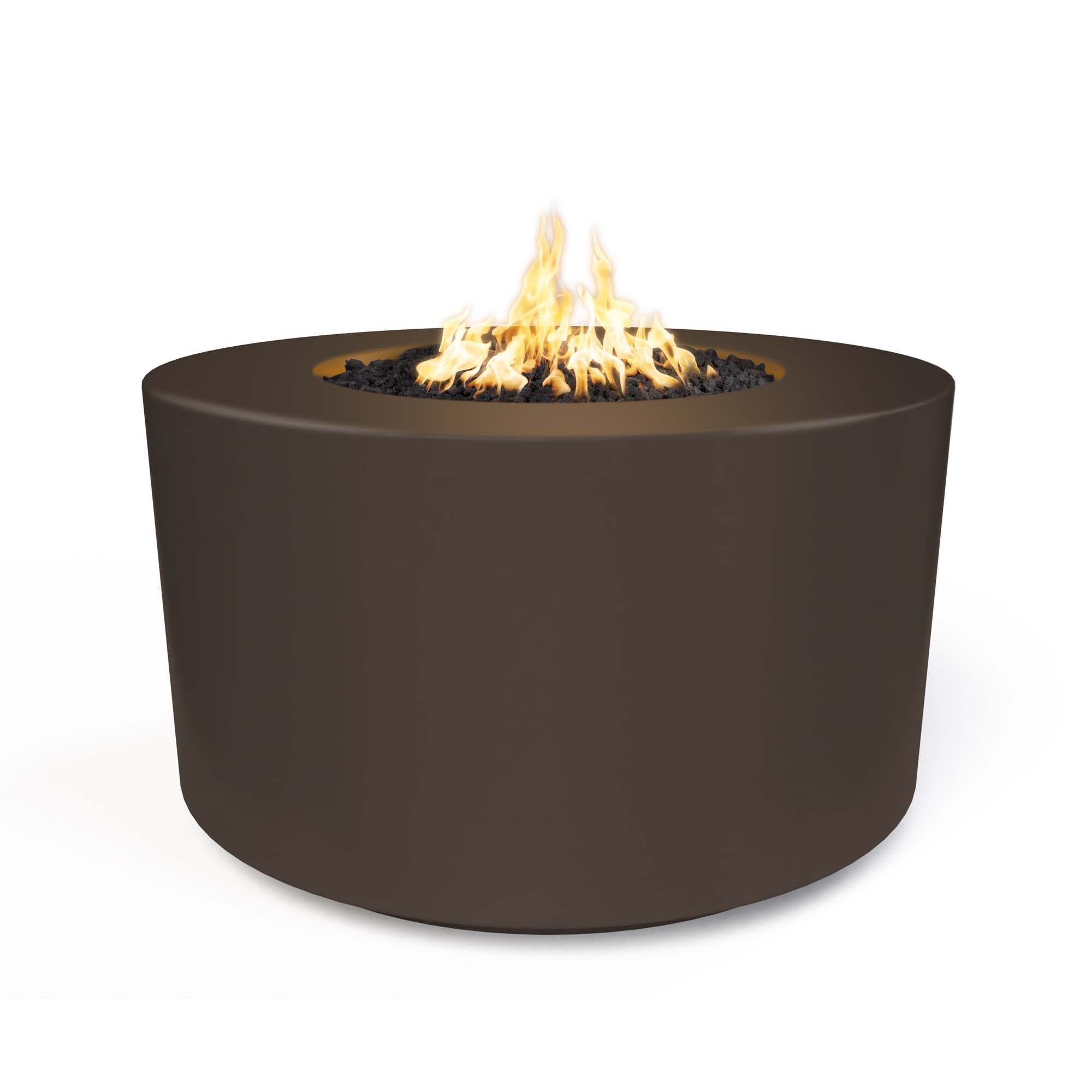42" Florence Fire Table - 24" Tall - Chocolate
