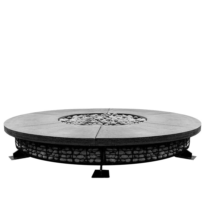 Fuego Fire Table Pewter