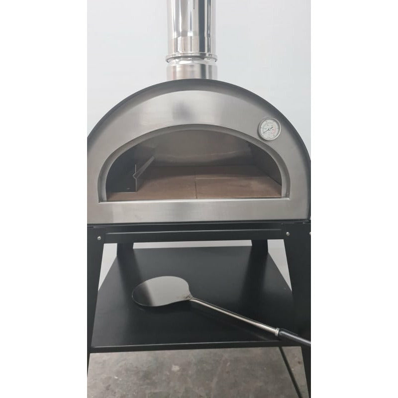 Pizzi Wood Fired Pizza Oven - Close Up - Open