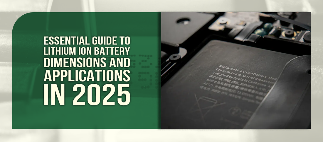 Essential Guide to Lithium Ion Battery Dimensions and Applications in 2025