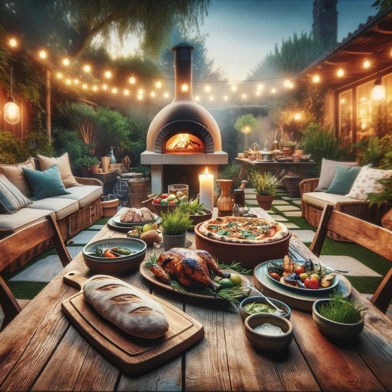 image for recopies for wood fired pizza oven