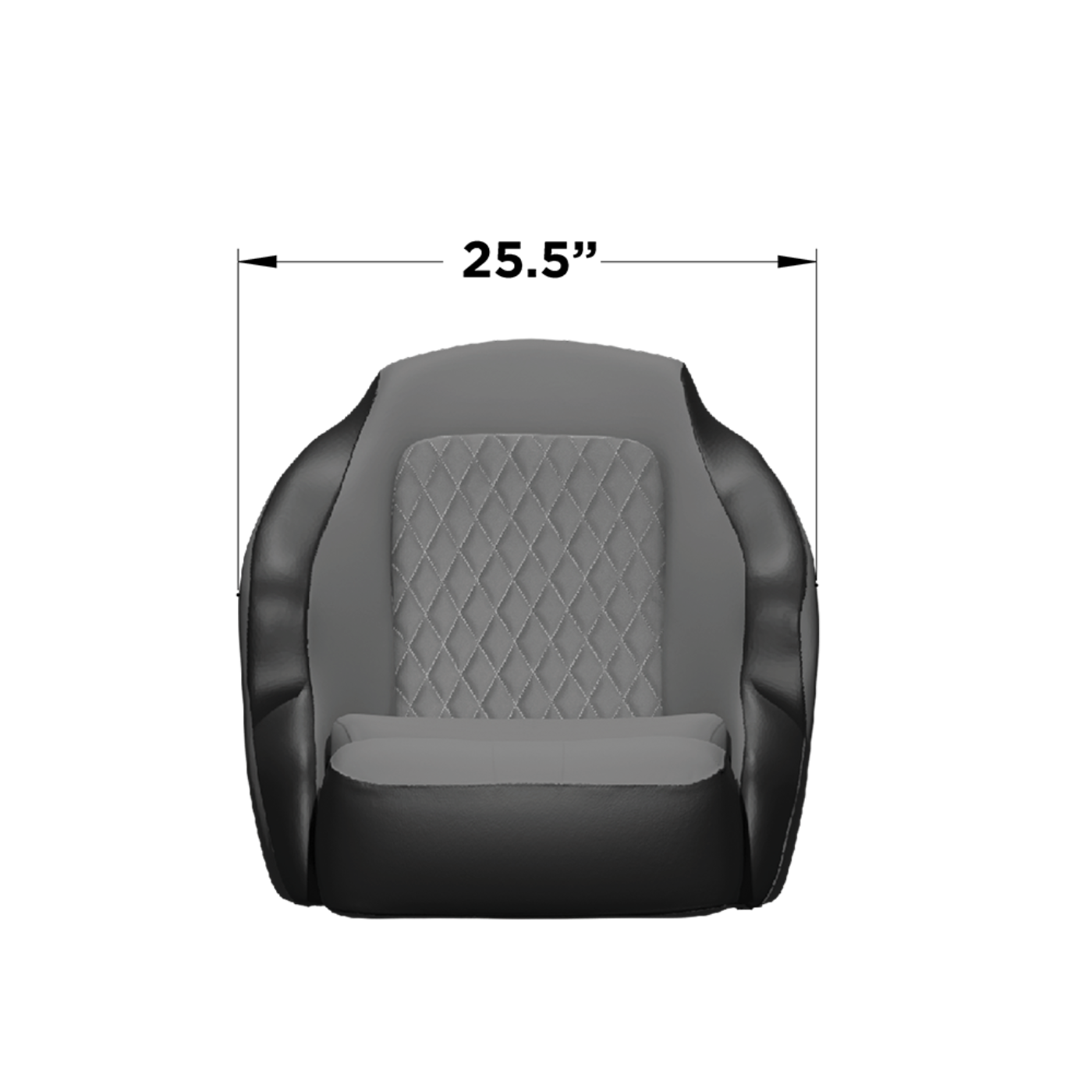 TACO Marine Limited Edition Anclote Bucket Seat, Ivory & Marble - BA1-25-OBS
