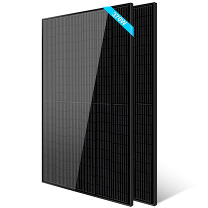 SunGold Power 370W MONO BLACK PERC SOLAR PANEL FULL PALLET (32 PANELS) UL 61730 - SG370WMx32