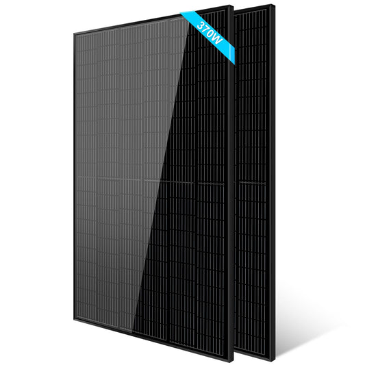 SunGold Power 370W MONO BLACK PERC SOLAR PANEL FULL PALLET (32 PANELS) UL 61730 - SG370WMx32