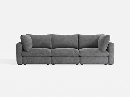 LINSY HOME RUBIK V 3 Seats Couch - S500-01X-3020-1-US-SPF-Sofa-0