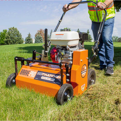 Brave Power Rake Dethatcher 20-In. Width Honda GX160 (BRPPD20H)