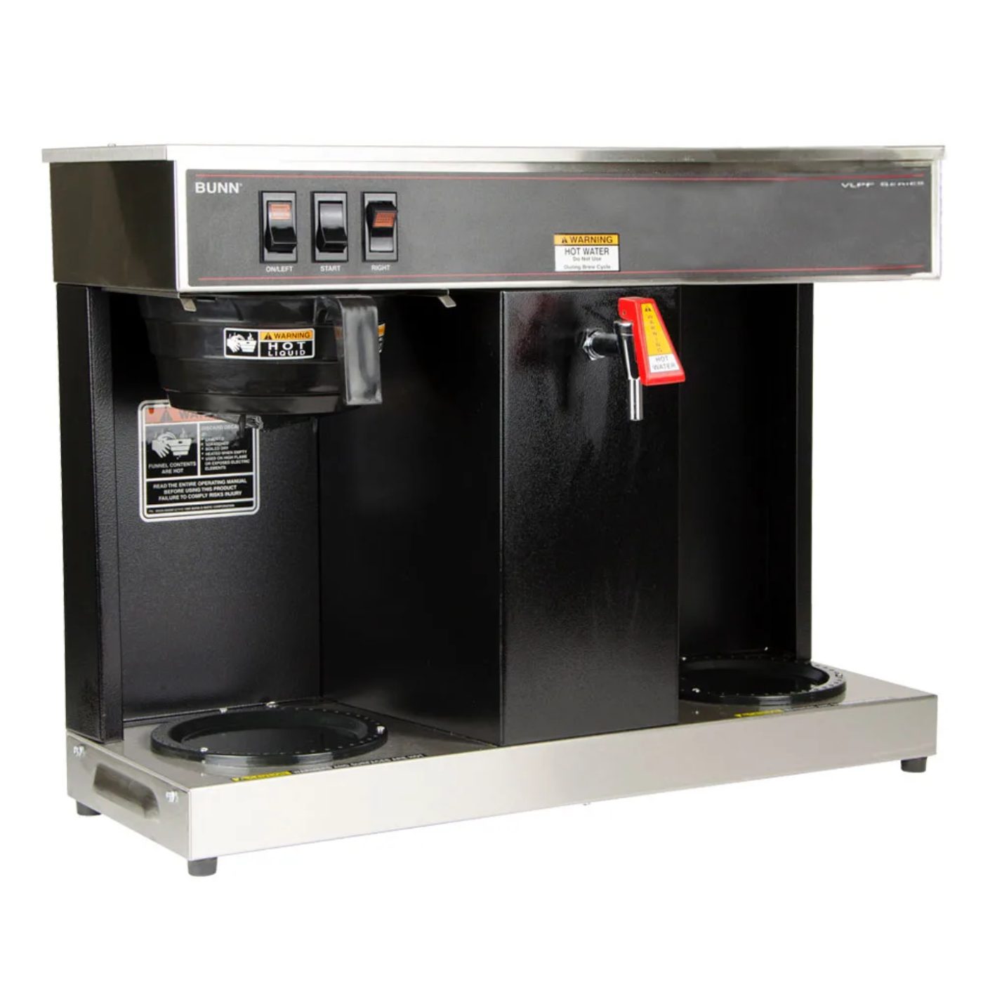 Bunn 07400.0005 VLPF Automatic 3.8 Gallons Per Hour Coffee Brewer - BU074000005