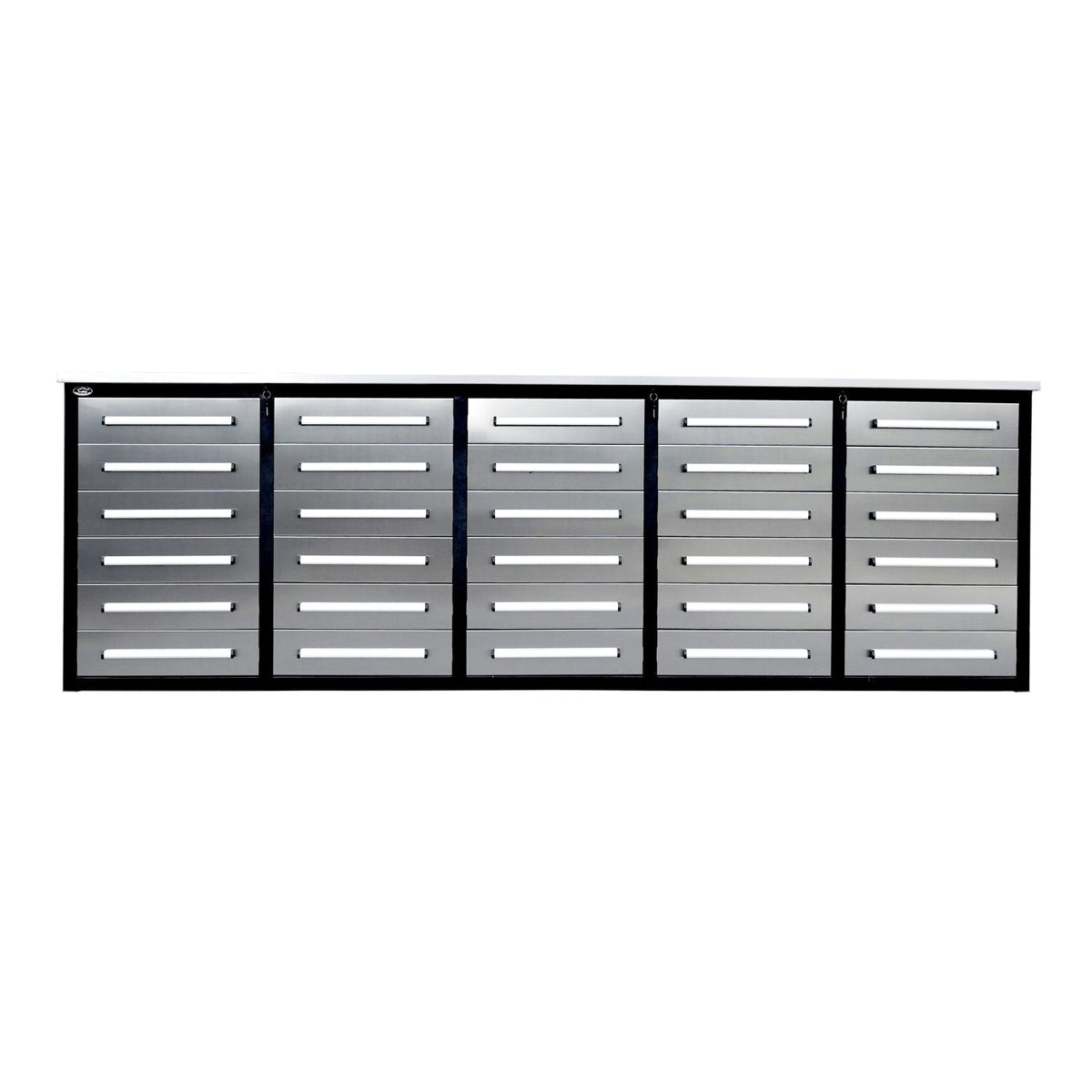 Chery Industrial 10ft Workbench Storage Cabinet with 30 Drawers - WW000188