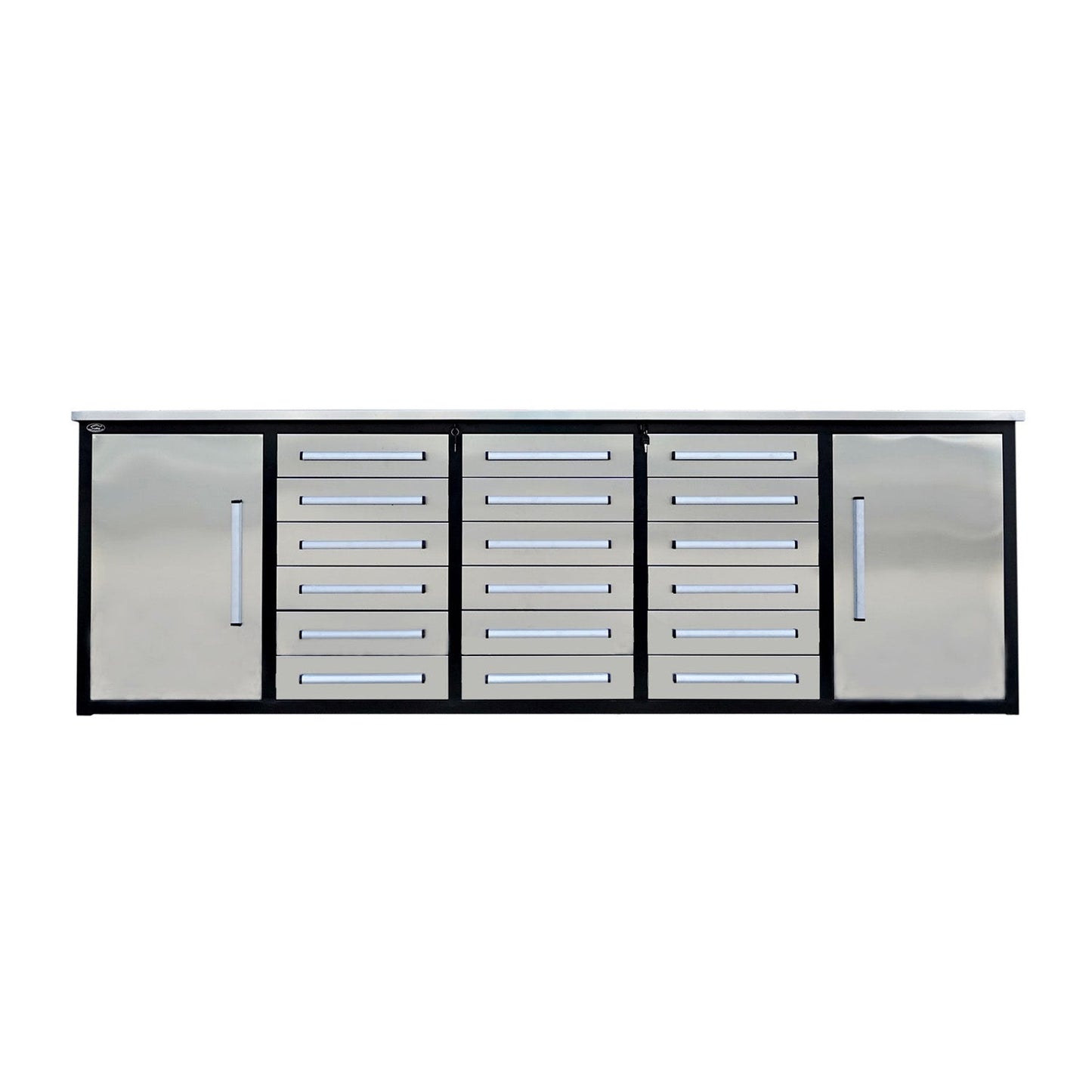 Chery Industrial [BARGAIN] 10ft Storage Cabinet with 18 Drawers & 2 Cabinets - A_WW000182
