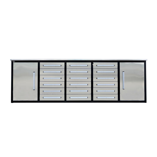 Chery Industrial [BARGAIN] 10ft Storage Cabinet with 18 Drawers & 2 Cabinets - A_WW000182