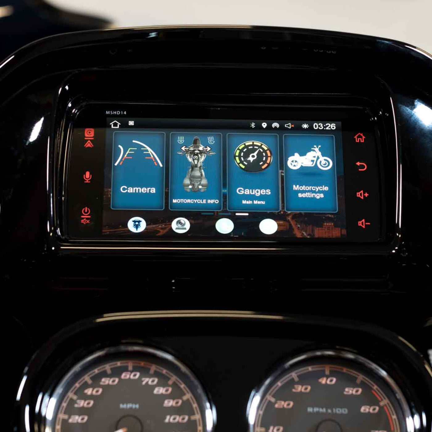 Diamond Audio 2014-2023 Plug N-Play Digital Media Receiver for Harley Davidson Touring Motorcycles - MSHD14