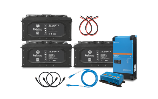 Big Battery 12V 3X HUSKY 2 KIT – Victron - K0736