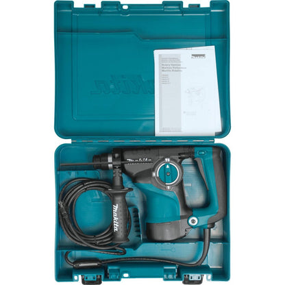 Makita 1-1/8" Rotary Hammer, accepts SDS-PLUS bits, 3-mode, var. spd., reversible, L.E.D. Light, case - HR2811F
