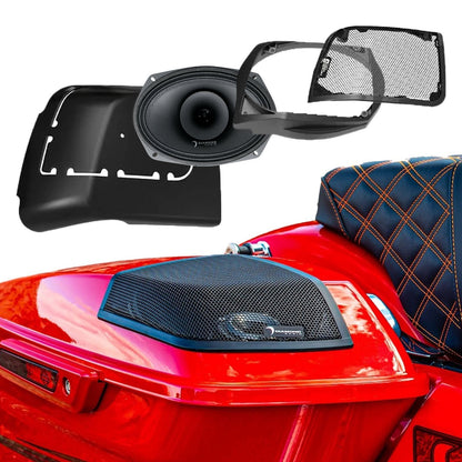 Diamond Audio 2014-2023 Harley Davidson Cut In Lid Kit with MS692CX2 (2Ω) Speakers - MSMS692LK
