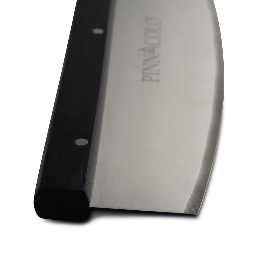 14 Sharpenable Stainless Rocker Pizza Cutter Details