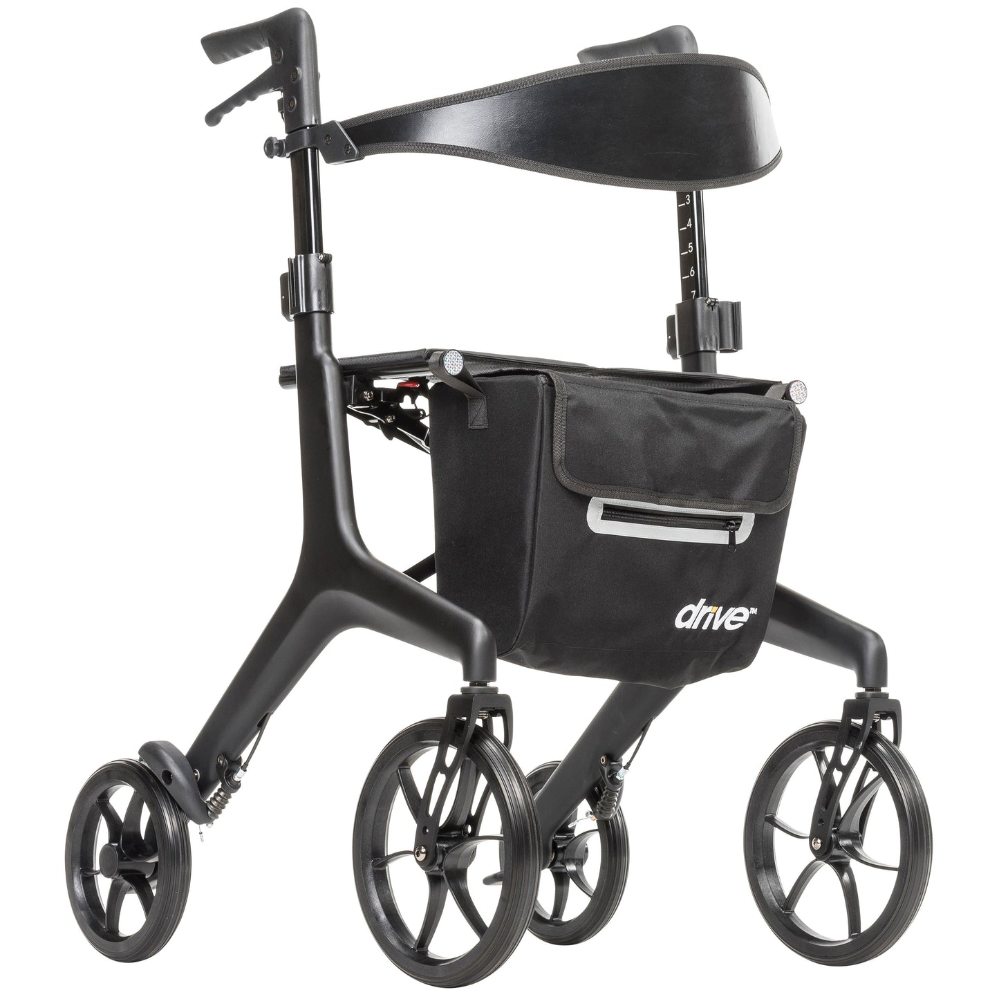Drive Medical Nitro Euro Style Rollator Walker Heavy Duty - DM-10266HDBK