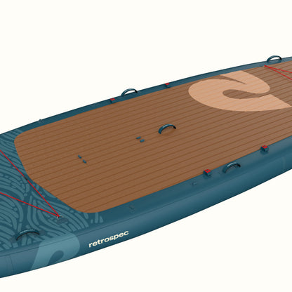 Retrospec Weekender Crew XL Multi-Person Inflatable Stand Up Paddle Board 15’ - 5744