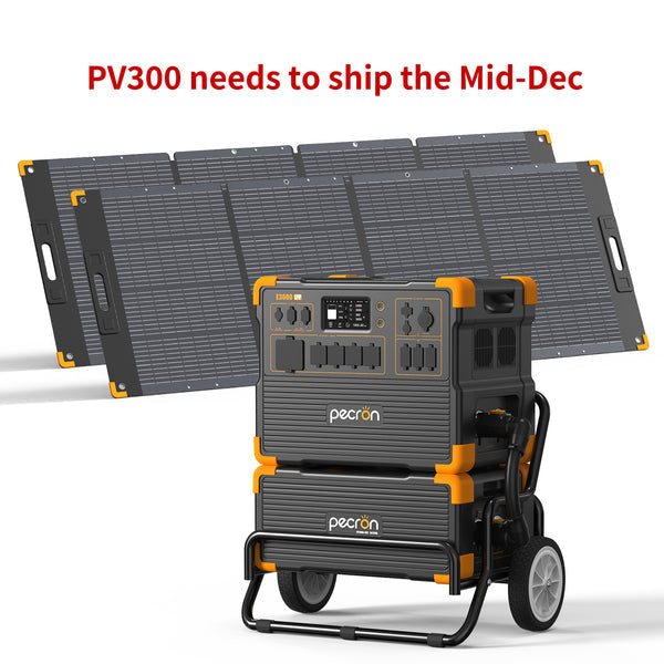 PECRON E3600LFP Solar Generator Kit 3600W 3072Wh - E3600LFP
