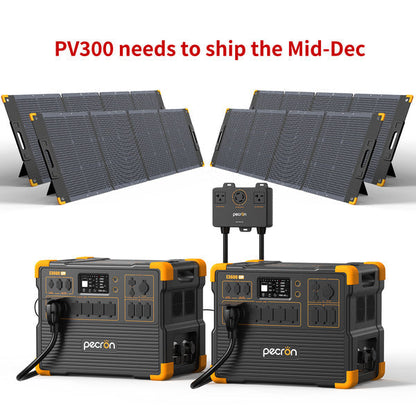 PECRON E3600LFP Solar Generator Kit 3600W 3072Wh - E3600LFP