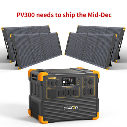 PECRON E3600LFP Solar Generator Kit 3600W 3072Wh - E3600LFP