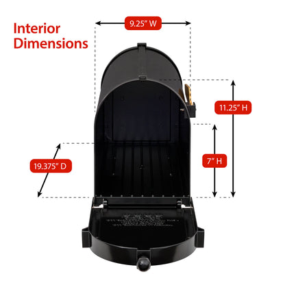 Whitehall Superior Streetside Mailbox Package -  16308