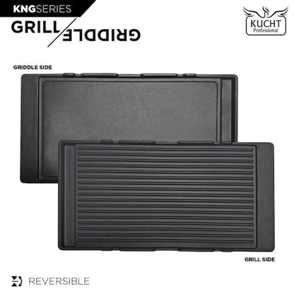 Kucht Professional 30" 4.2 cu ft. Propane Gas Range in Black with Rose Gold Accents, KNG301/LP-K-ROSE - KNG301/LP-K-ROSE
