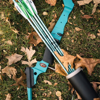 Genesis Archery Original Right Hand Compound Bow Kit w/Arrows & Quiver (3 Pack) - 323584