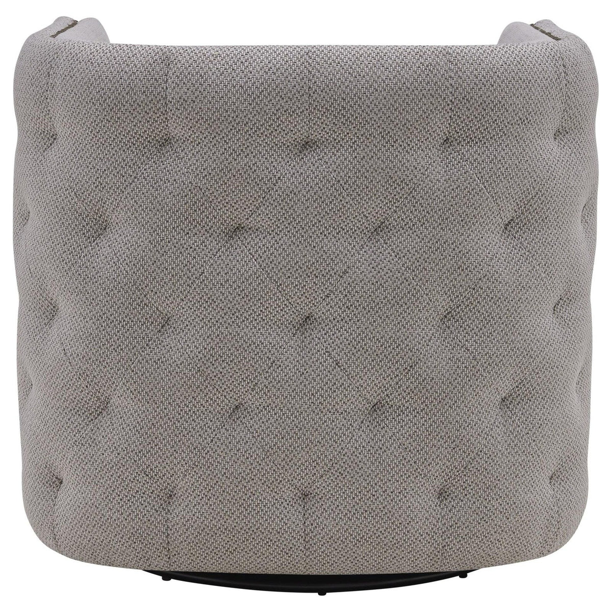New Pacific Direct Leslie Fabric Swivel Tufted Chair  - 1900148-410