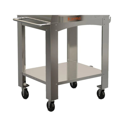WPPO Type 201 Stainless Steel Cart for Karma 42 Oven WKCT-3S -  WKCT-3