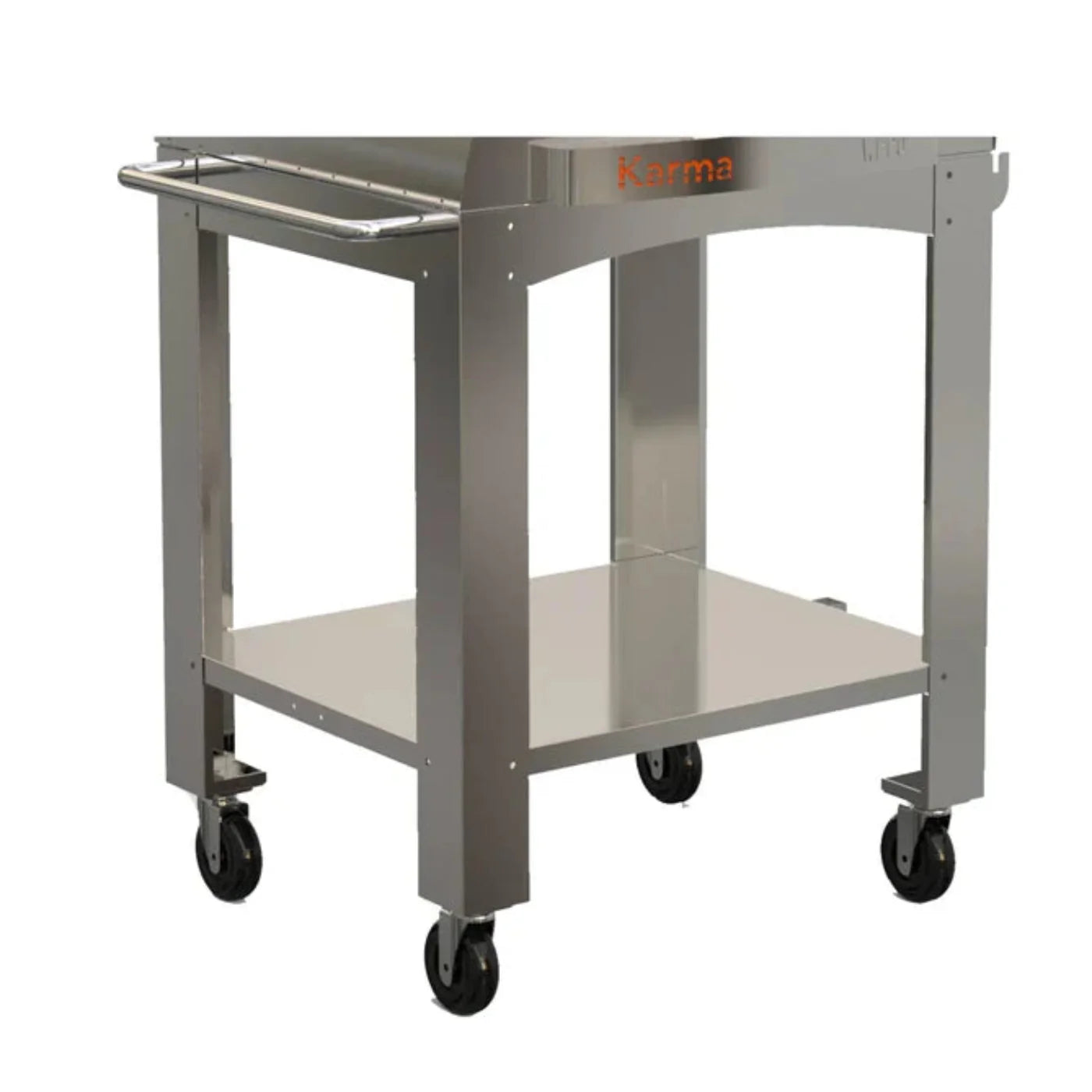 WPPO Type 201 Stainless Steel Cart for Karma 42 Oven WKCT-3S - WKCT-3S