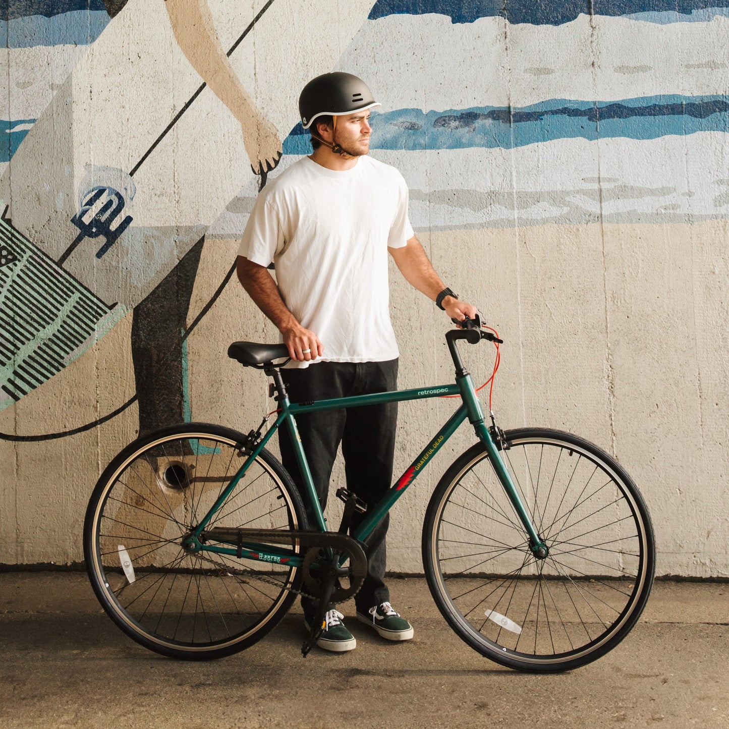 Retrospec Grateful Dead Harper Fixie Bike - Single Speed - 6489