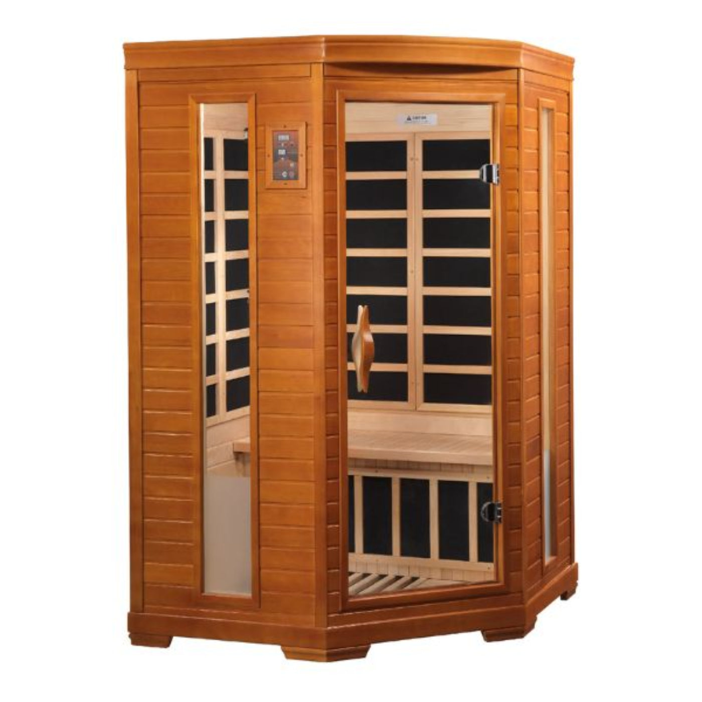Dynamic Saunas Heming 2 Person Low EMF FAR Infrared Sauna (DYN-6225-02) - DYN-6225-02